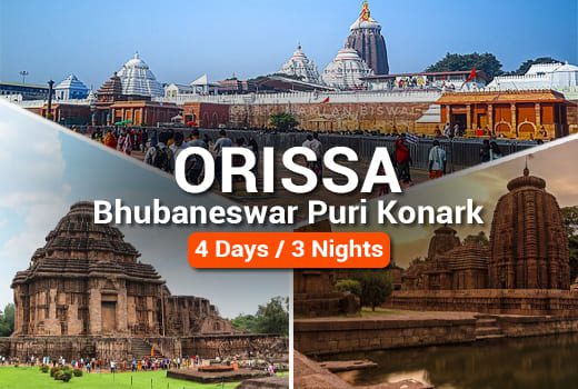 3 Nights 4 Days Odisha Tour Package